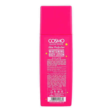 Cosmo Glow White Skin Perfector Whitening Body Lotion with Niacinamide & Hyaluronic Acid, 500ml - Image 2