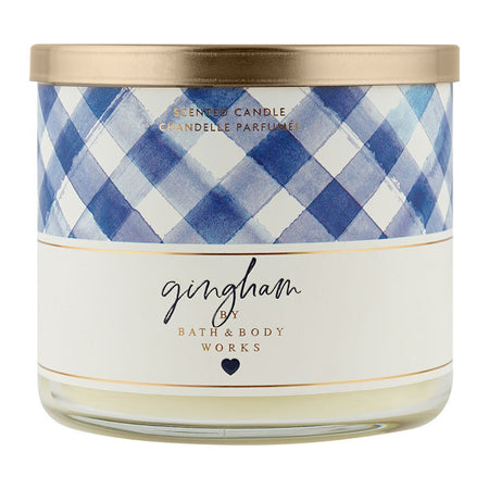 Bath & Body Works Gingham Scented Candle, 411g - Main Image