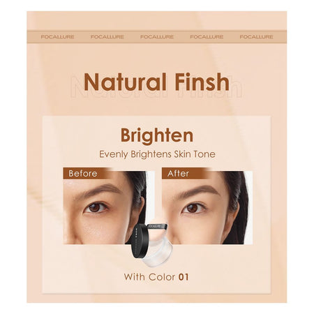 Focallure Matte Setting Loose Powder, Waterproof, Oil-Control, 7g, FA-15 - Image 2