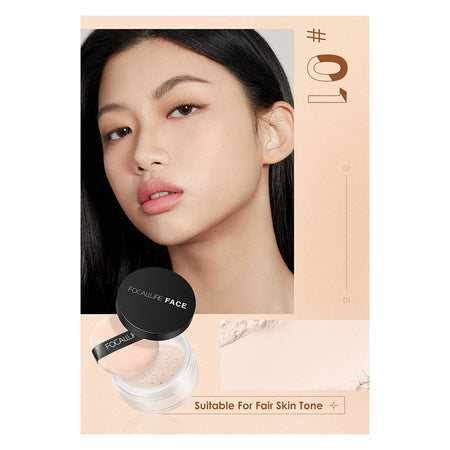 Focallure Matte Setting Loose Powder, Waterproof, Oil-Control, 7g, FA-15 - Image 3