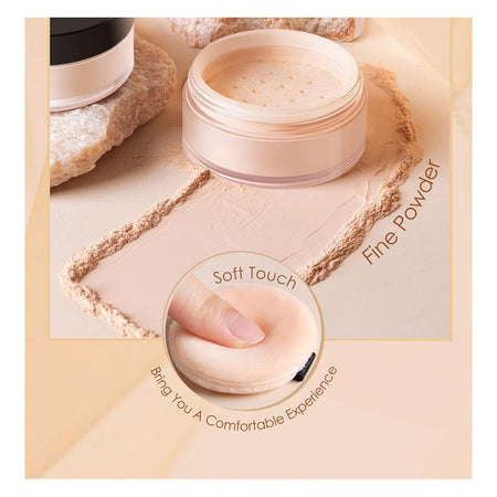 Focallure Matte Setting Loose Powder, Waterproof, Oil-Control, 7g, FA-15 - Image 5