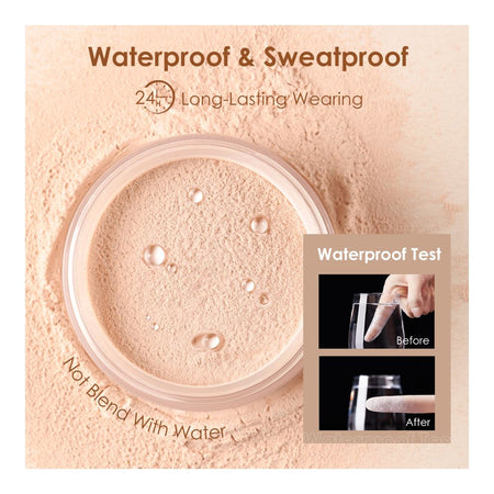 Focallure Matte Setting Loose Powder, Waterproof, Oil-Control, 7g, FA-15 - Image 7