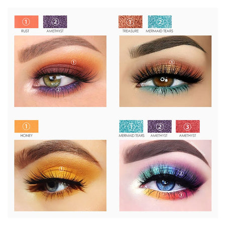 Focallure Endless Possibilities Eyeshadow Palette, 30 Shades, FA-82 - Image 3