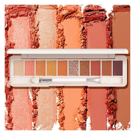 Focallure Uptown Girls 10 Color Eyeshadow Palette, FA158 - 03 Sunflower at Sunset - Image 6