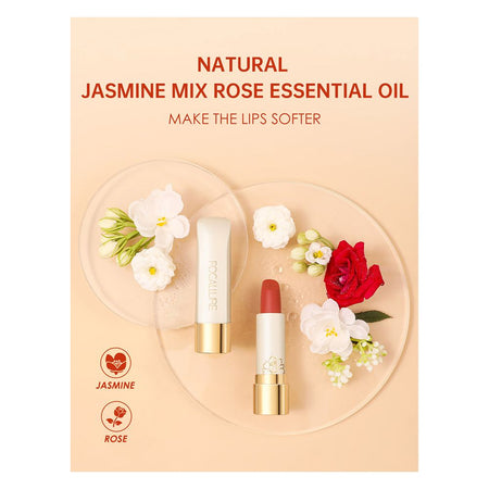 Focallure Pure Matte Lipstick, FA-203 - 203 Pinky Rose - Image 2