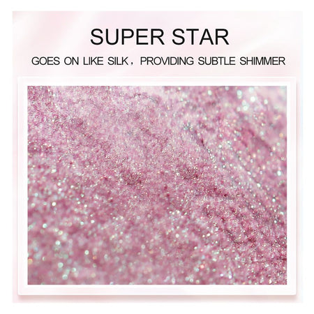 Focallure Super Star Highlighter Palette, 4 Pigmented shades, FA-63 - Image 3