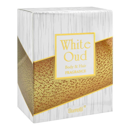 Surrati White Oud Body & Hair Fragrance, For Men, 30ml - Image 2
