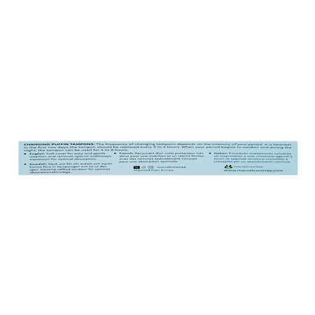 Puffin Tampons, Super Plus, 8-Pack - Image 2