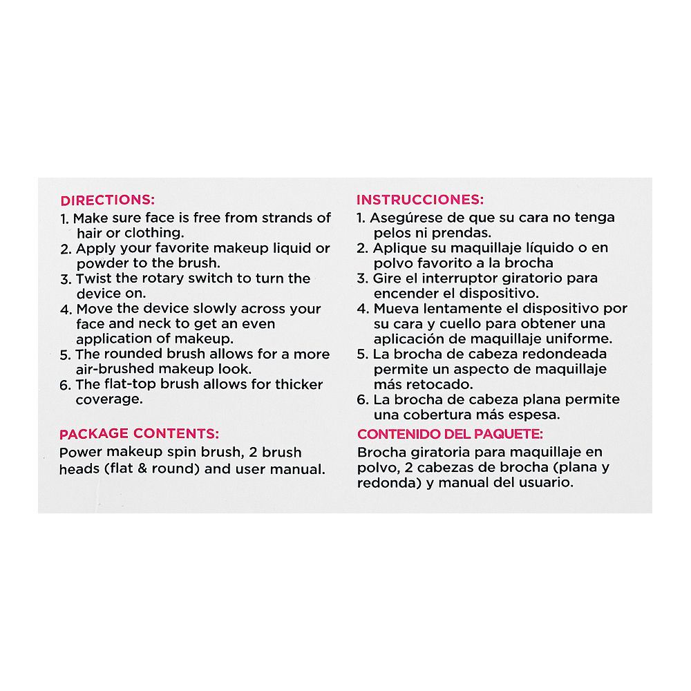 Westinghouse Makeup Spin Brush, WH-1114 - Image 6