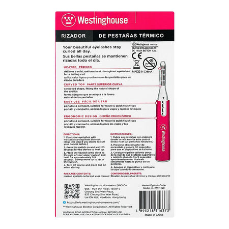 Westinghouse Heated Eyelash Curler, WH-1120 - Image 3