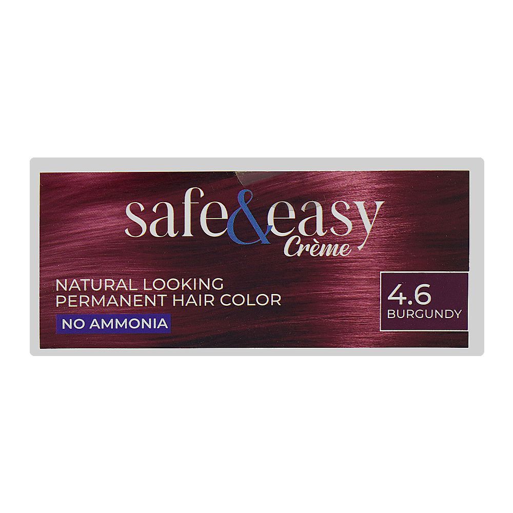 Cosmo No Ammonia Safe & Easy Permanent Hair Color - Salon Quality Hair Color, 4.6 Burgundy - Image 6