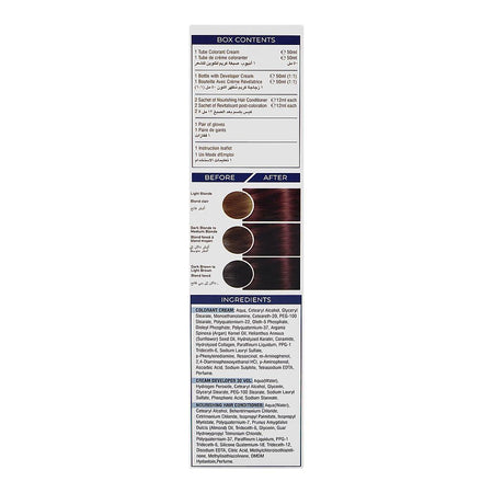 Cosmo No Ammonia Safe & Easy Permanent Hair Color - Salon Quality Hair Color, 6.0 Dark Blonde - Image 2