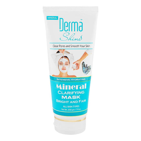 Derma Shine Mineral Face Mask, Smoothing & Hydrating, Clears Pores, For All Skin Types, 200g - Main Image
