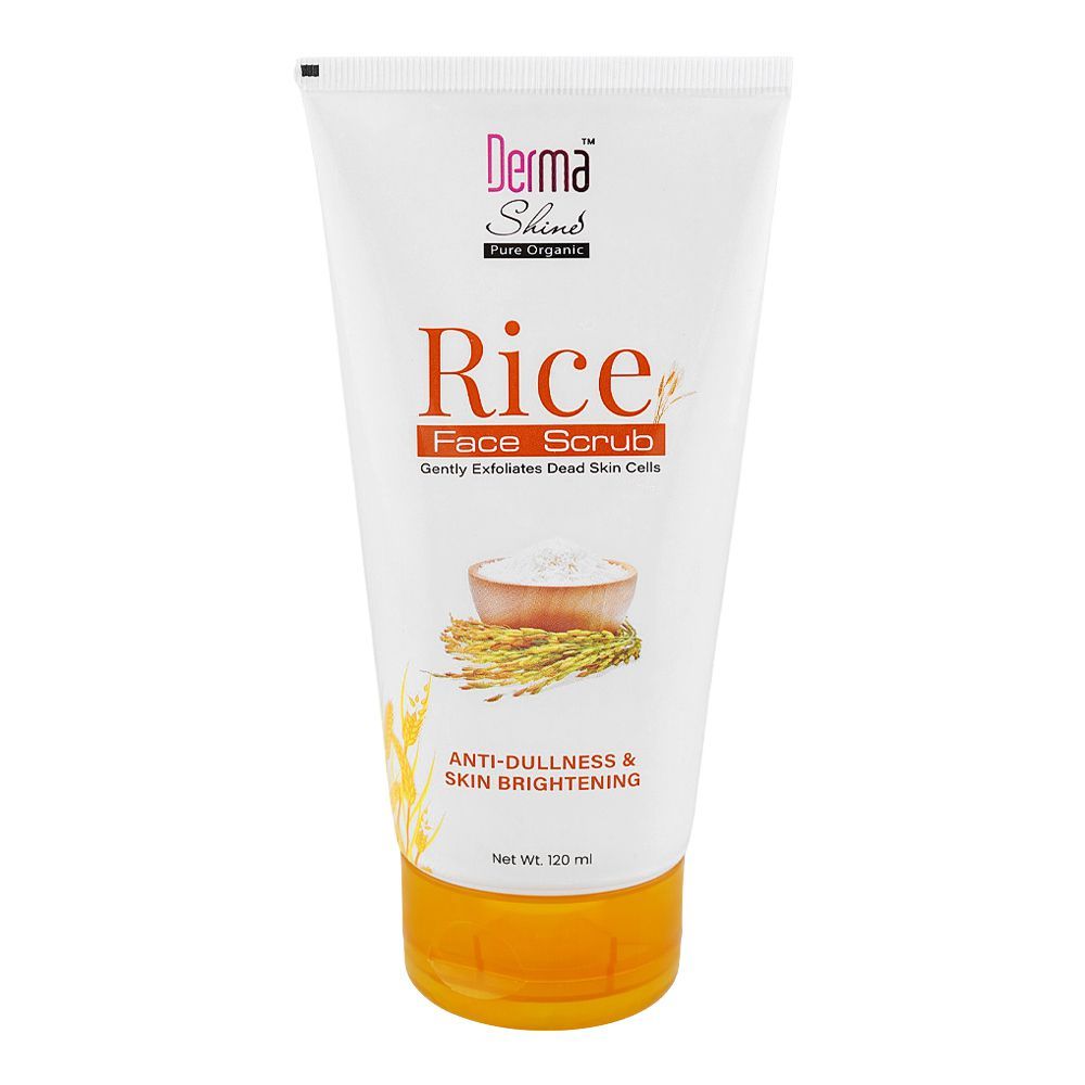 Derma Shine Rice Face Scrub, 120ml - Main Image