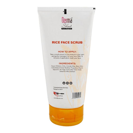 Derma Shine Rice Face Scrub, 120ml - Image 2