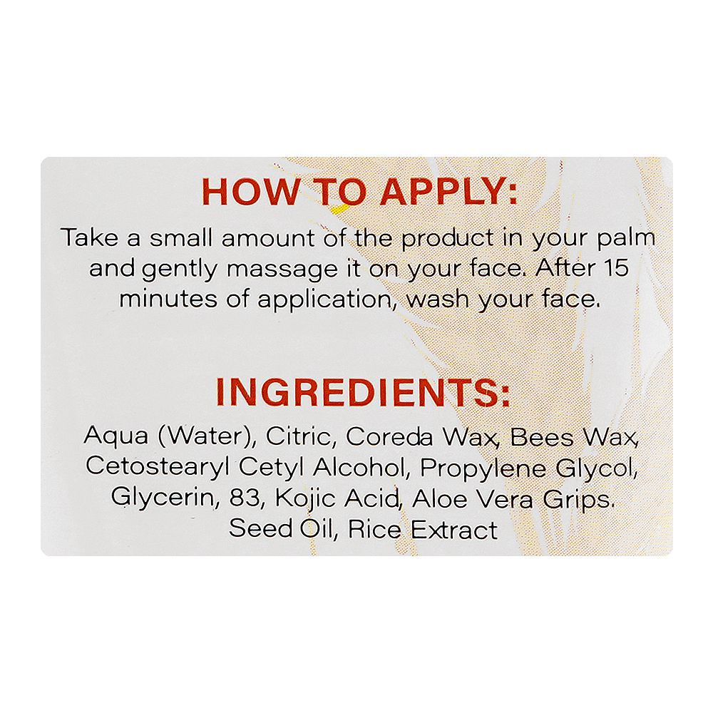 Derma Shine Rice Face Scrub, 120ml - Image 3