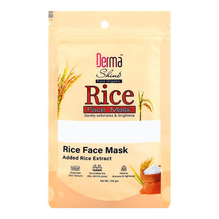 Derma Shine Rice Face Mask, 100g - Main Image