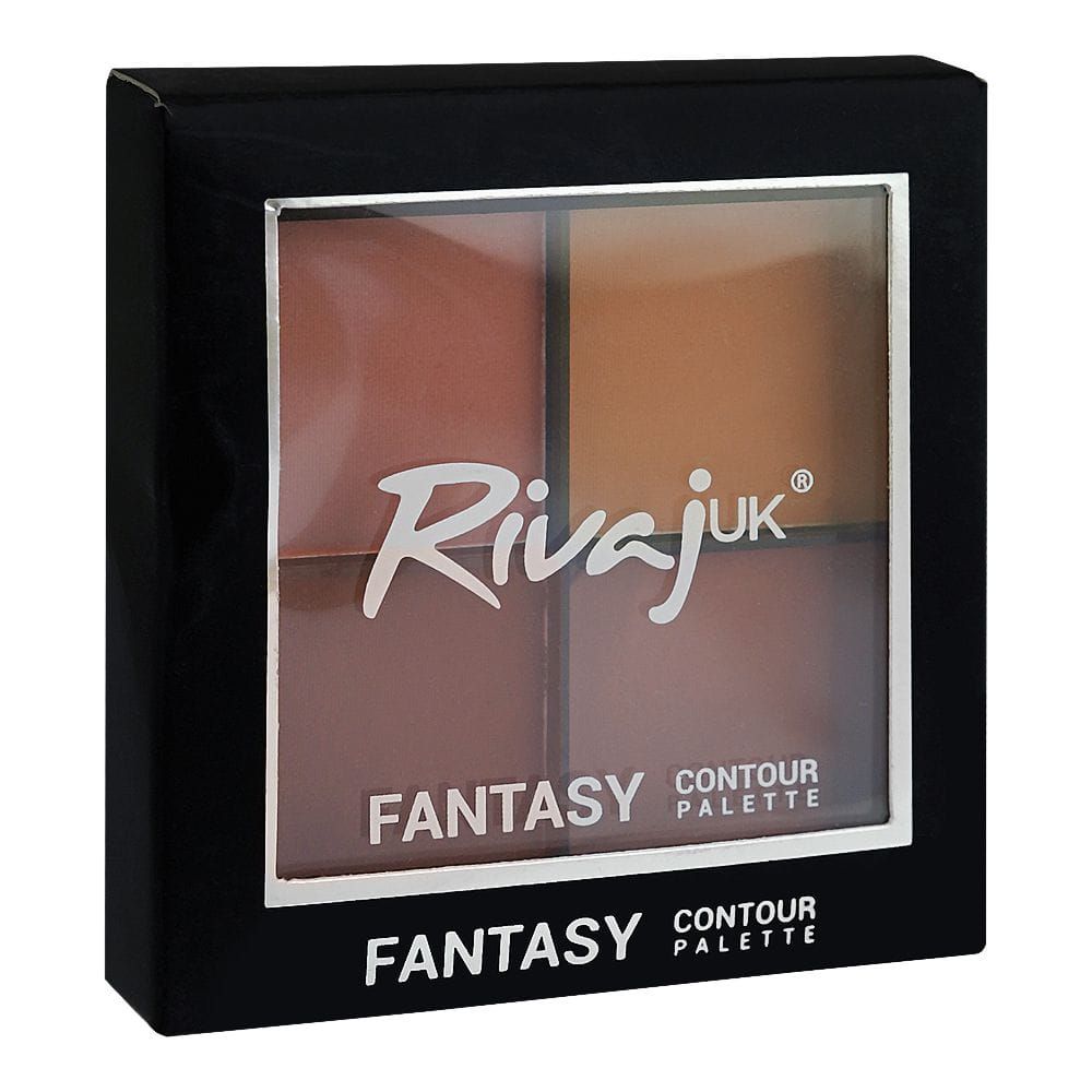 Rivaj UK Fantasy Contour Palette, 4 Shades, No. 01 - Image 2
