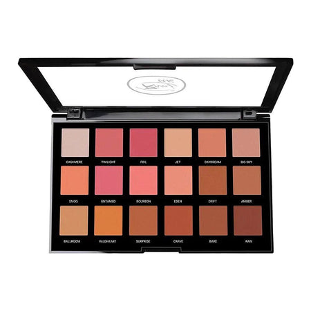Rivaj UK HD Flawless Eyeshadow Palette, 18 Shades, No. 03 - Main Image