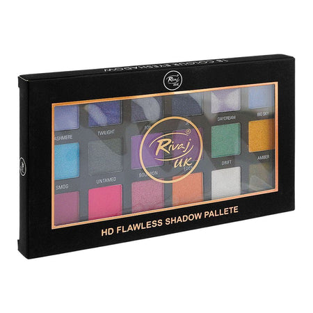 Rivaj UK HD Flawless Eyeshadow Palette, 18 Shades, No. 04 - Image 2