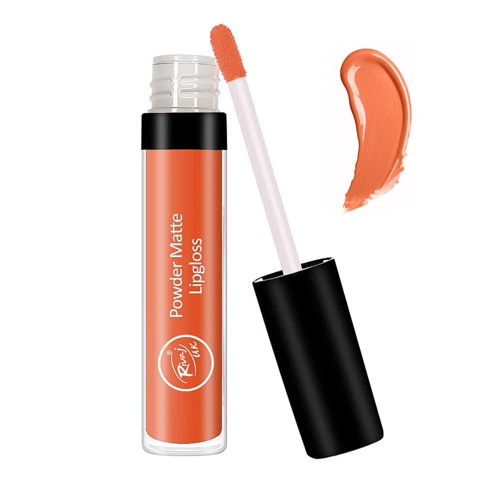 Rivaj UK Powder Matte Lip Gloss, 3ml, No. 07 - Main Image