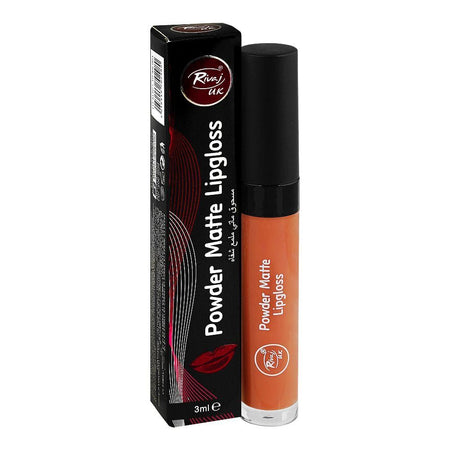 Rivaj UK Powder Matte Lip Gloss, 3ml, No. 07 - Image 2