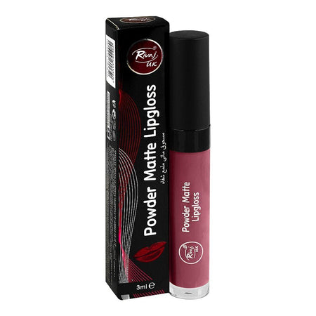 Rivaj UK Powder Matte Lip Gloss, 3ml, No. 09 - Image 2