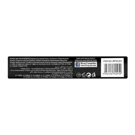Rivaj UK Powder Matte Lip Gloss, 3ml, No. 15 - Image 4