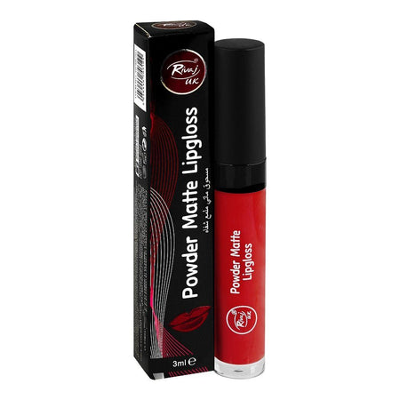 Rivaj UK Powder Matte Lip Gloss, 3ml, No. 19 - Image 2