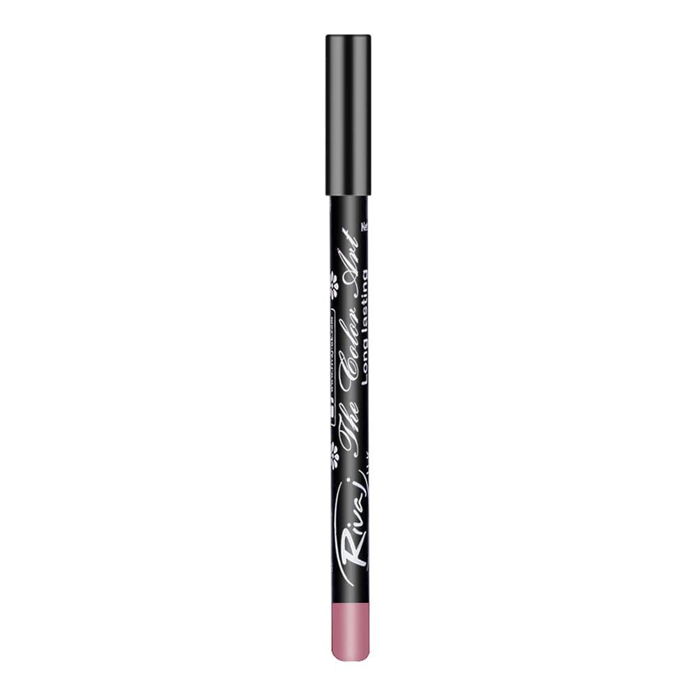 Rivaj UK The Color Art Lip & Eye Pencil, Waterproof, No. 23 Pink - Image 2