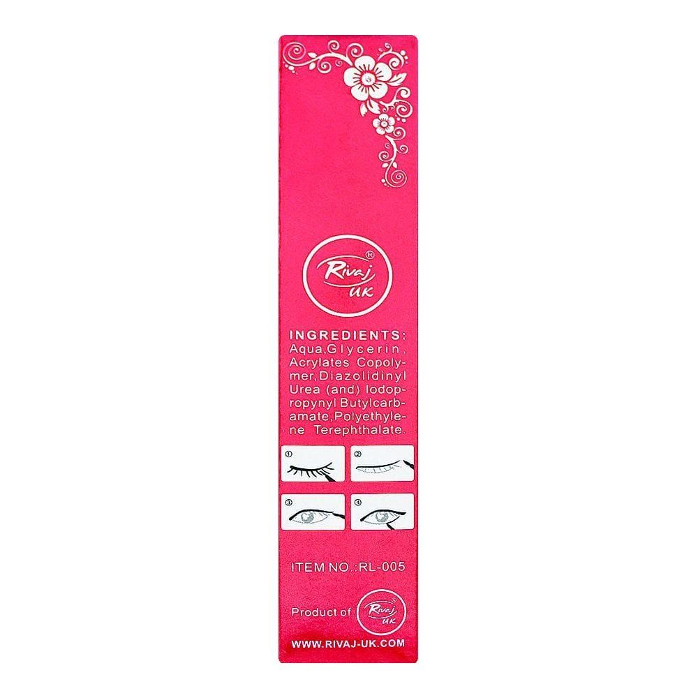 Rivaj UK Fashion Fit Glitter Eyeliner, 1ml, No. 05 - Image 2