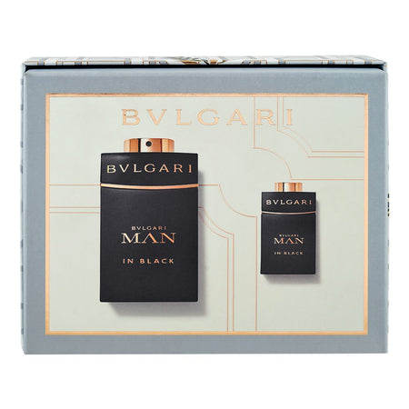 Bvlgari Man In Black Gift Set, Eau de Parfum 100ml & 15ml, 2-Pack - Image 3