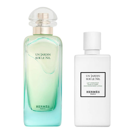 Hermes Un Jardin Sur Le Nil Gift Set: 100ml Eau de Toilette & 80ml Body Lotion, For Women, 2-Pack - Main Image