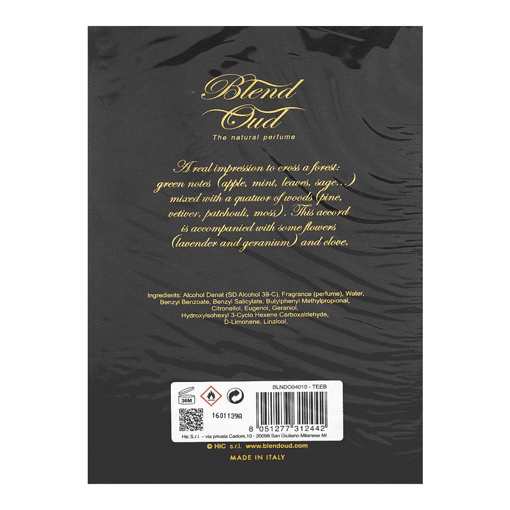 Blend Oud Teeb, Eau de Parfum, For Men, 75ml - Image 3