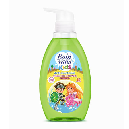 Baby Mild Kids Soda Popz Anti-Bacterial Organic Head to Toe Wash, 390ml - Main Image