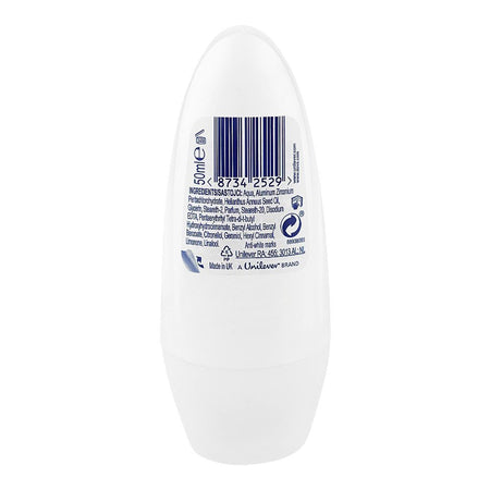 Dove Invisible Care Anti-Perspirant Deodorant Roll-On, Water Lily & Rose Scent, 50ml - Image 2