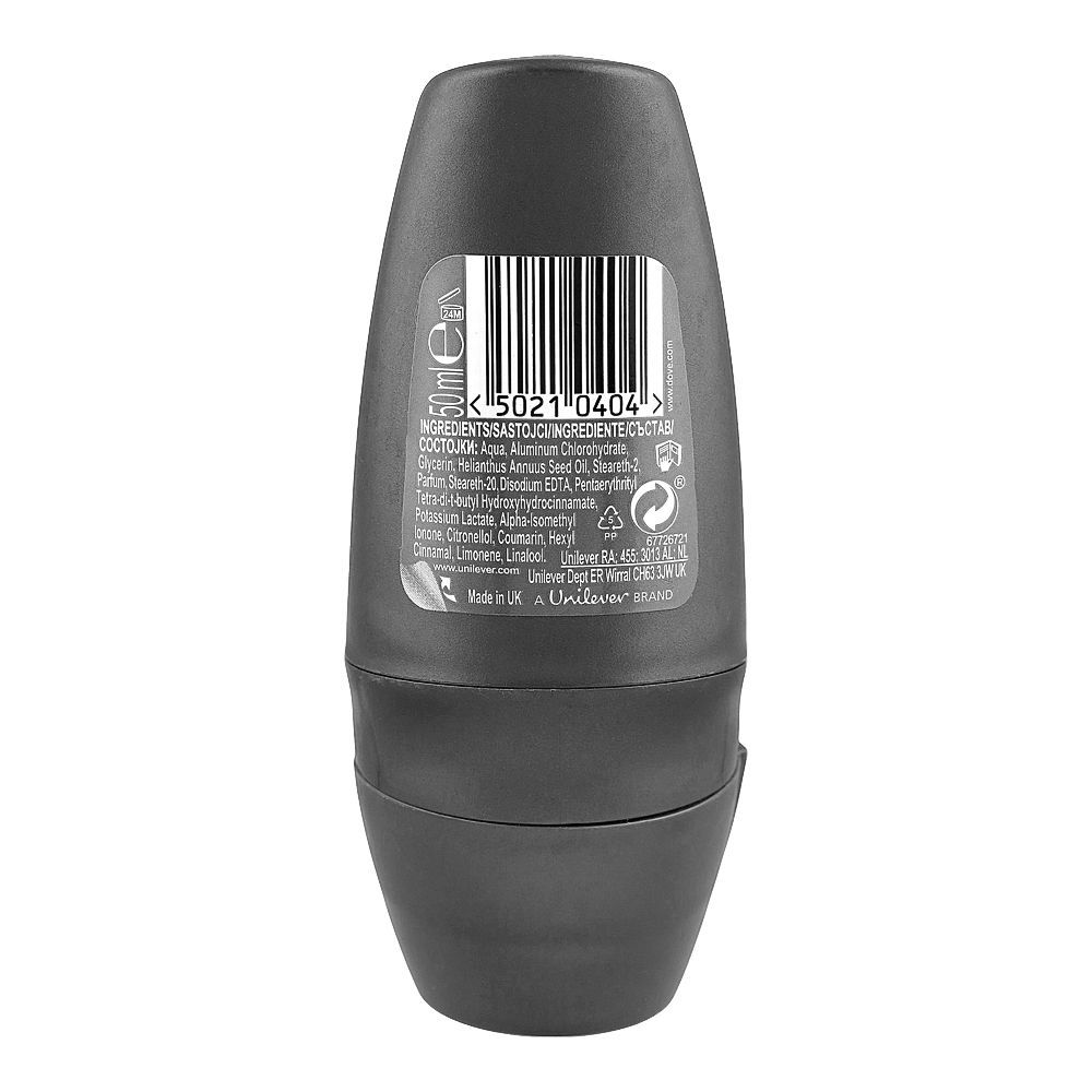 Dove Men+Care Clean Comfort Anti-Perspirant Deodorant Roll-On, 50ml - Image 2