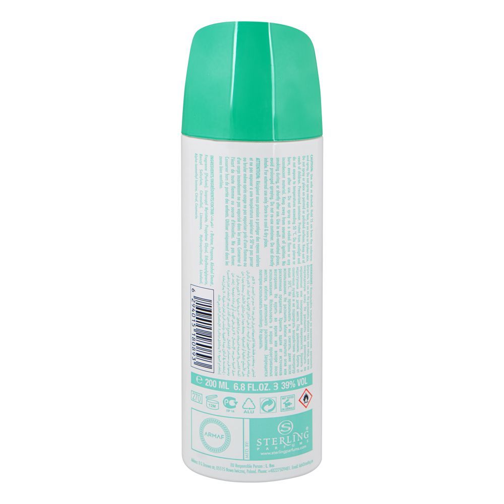 Armaf Azure Le Parfait Perfume Body Spray, For Women, 200ml - Image 2