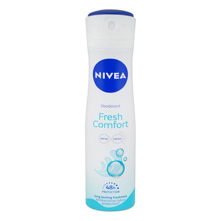Nivea Fresh Comfort Infini Fresh Body Spray, 48H Long-Lasting Freshness, 150ml - Main Image
