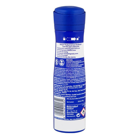 Nivea Protect & Care Body Spray, Long-Lasting Freshness, 150ml - Image 2