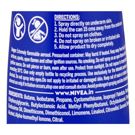 Nivea Protect & Care Body Spray, Long-Lasting Freshness, 150ml - Image 3