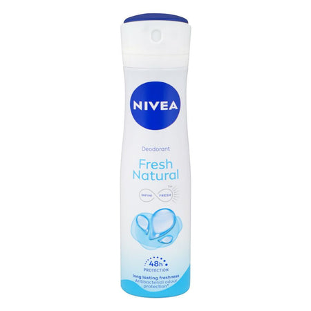 Nivea Fresh Natural Infini Fresh Body Spray, 48H Long-Lasting Freshness, 150ml - Main Image