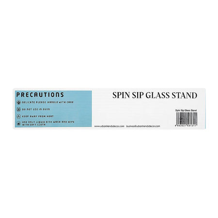 Urban Trends Spin Sip Glass Stand, 1-Pack - Image 5
