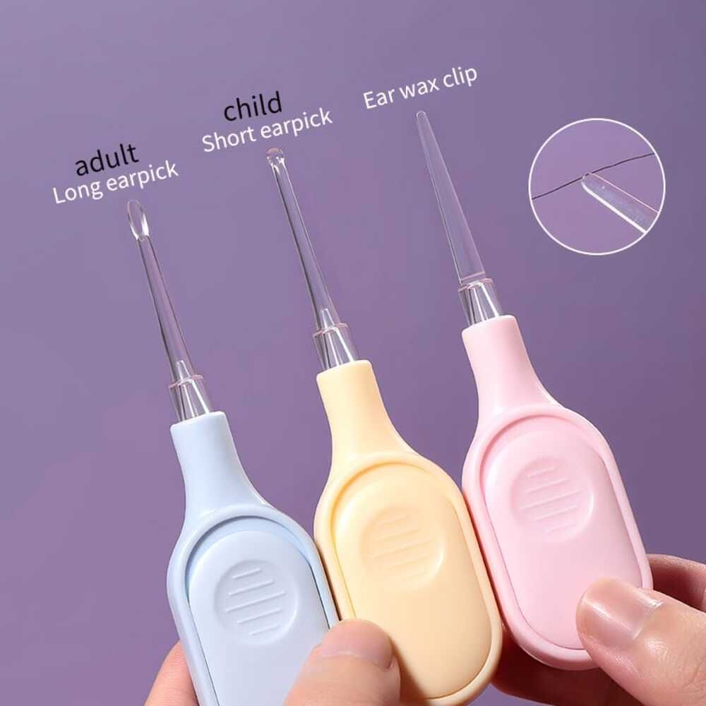 LMLTOP 3-in-1 LED Light Earwax Removal Tool & Earpick Cleaner, SY523 - Main Image