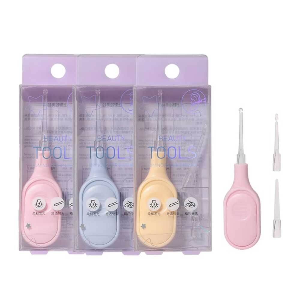 LMLTOP 3-in-1 LED Light Earwax Removal Tool & Earpick Cleaner, SY523 - Image 5