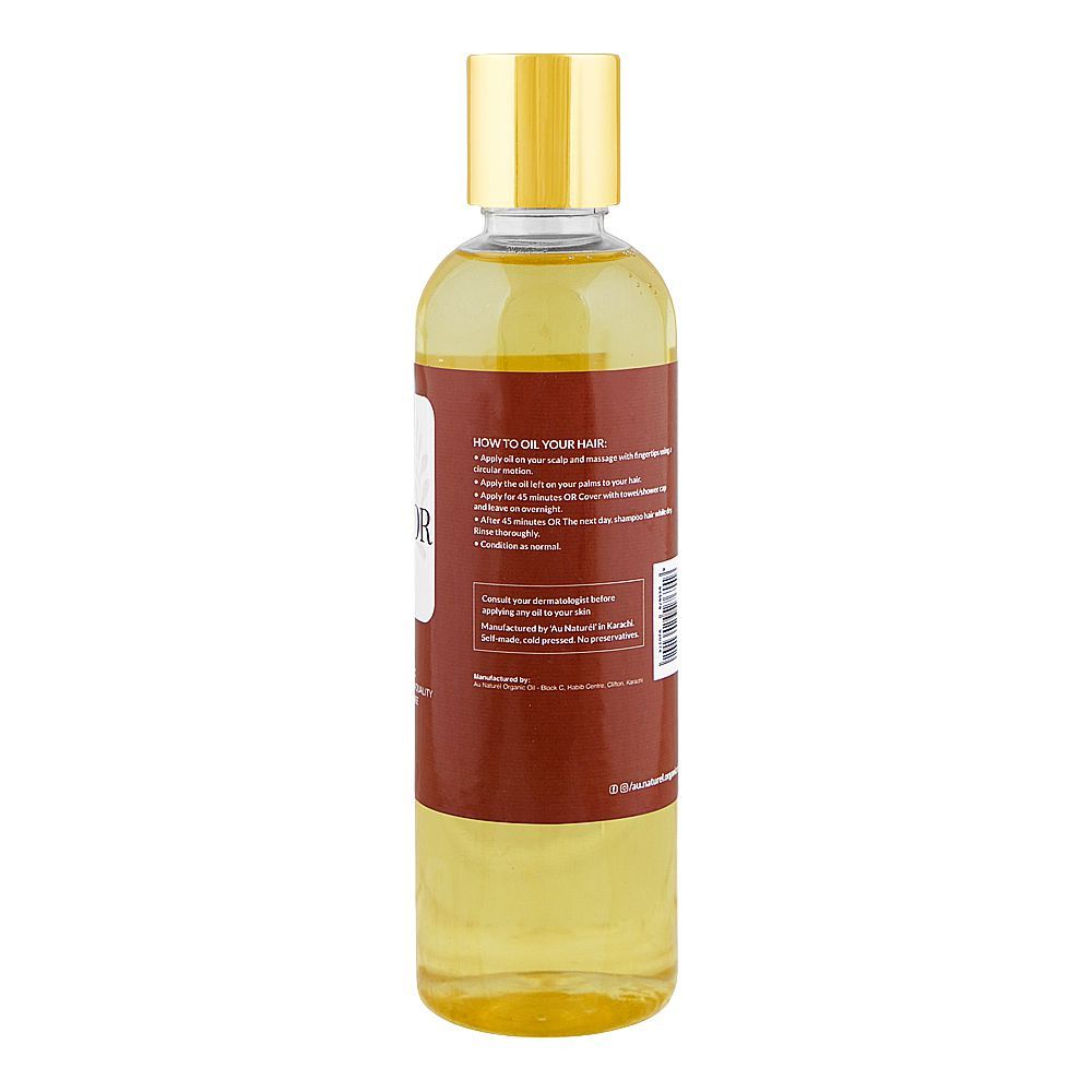 Au Naturel Castor Oil, For Hair, Nails & Skin, 250ml - Image 2