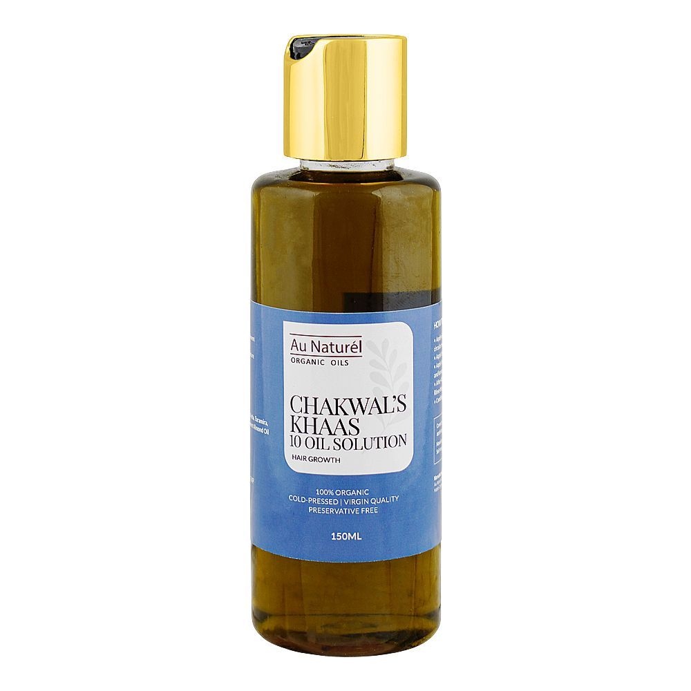 Au Naturel Chakwal's Khaas 10 Oil Solution, For Hair Growth, 150ml - Main Image