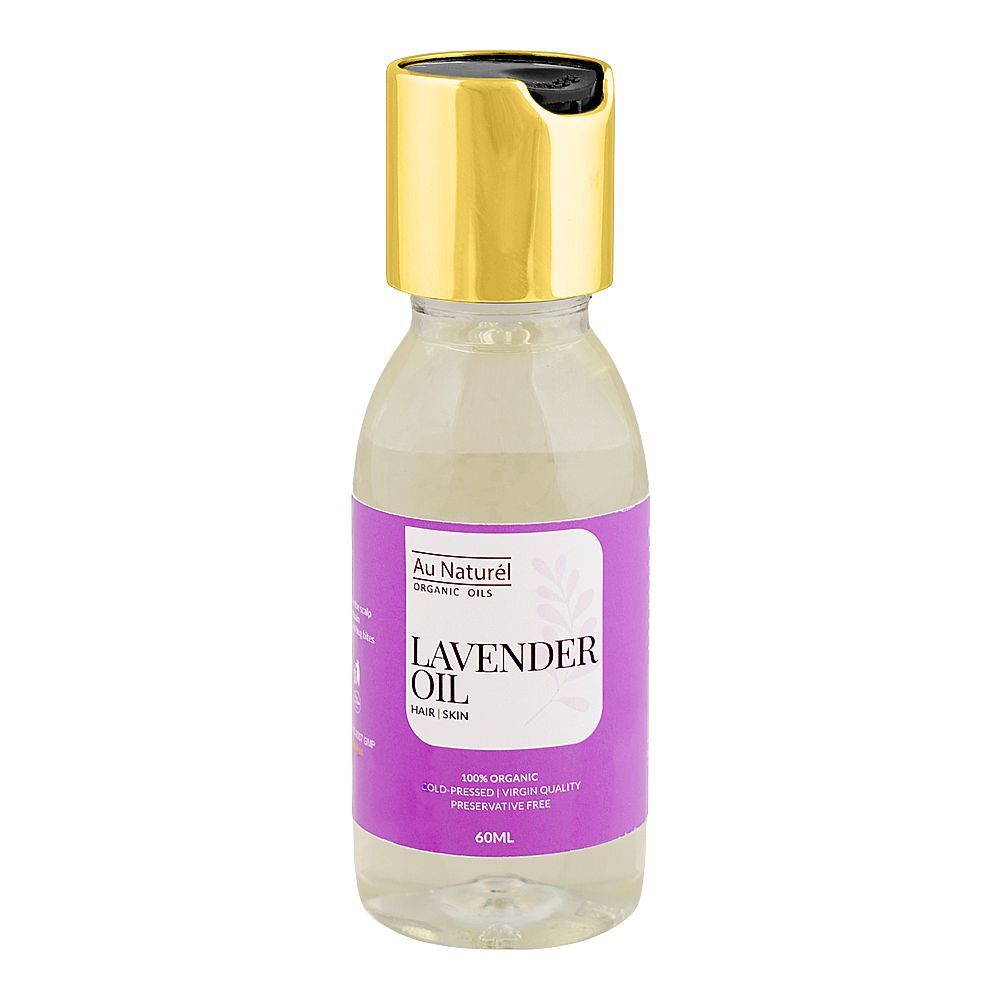 Au Naturel Lavender Oil, For Skin & Hair Growth, 60ml - Main Image