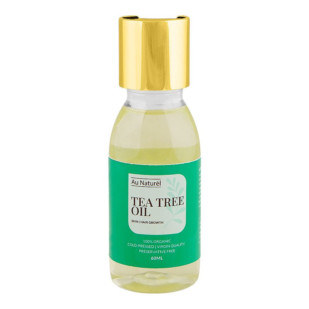 Au Naturel Tea Tree Oil for Skin & Hair Growth, 60ml - Main Image