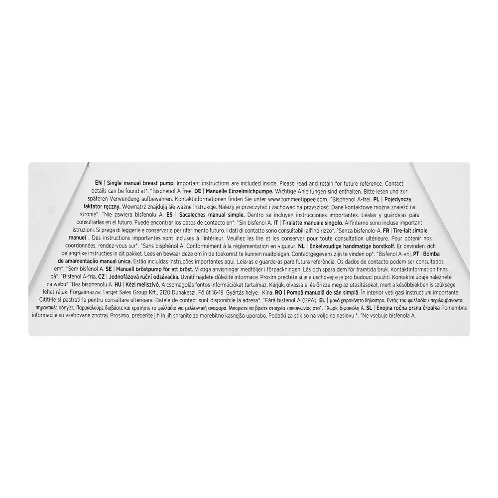 Tommee Tippee Made For Me Manual Breast Pump, 423697 - Image 6